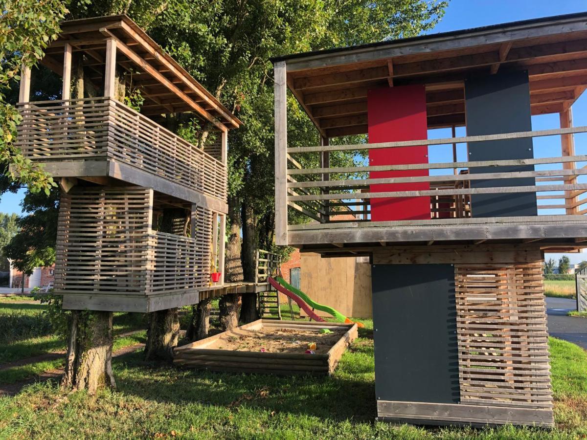 Villa Le Domaine Des Zoiseaux - LDDZ des Flandres à Vieux-Berquin Extérieur photo